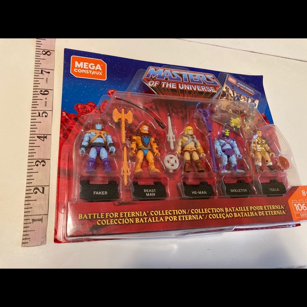 Masters of the Universe Megaconstrux 5 figure pack - Picture 1 of 7